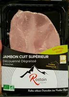 Mängden socker i Jambon cuit supérieur