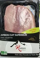 Mängden socker i Jambon cuit supérieur sans nitrite ni nitrate ajouté