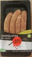 Mängden socker i Chipolatas au curry