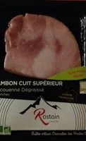 Mängden socker i Jambon cuit superieur