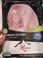 Mängden socker i Jambon de porc cuit à l'étouffée