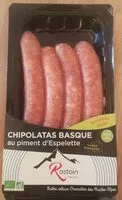 Mängden socker i Chipolatas Basque au piment d'espelette