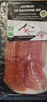 Mängden socker i Jambon de Bayonne