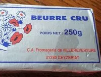 Mängden socker i Beurre cru