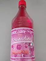 Mängden socker i Sirop de grenadine