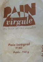 Mängden socker i pain intégral T150