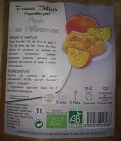 Mängden socker i Purée de potimarron