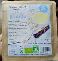 Mängden socker i Préparation pour Flan Vanille Bio