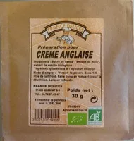 Mängden socker i Préparation pour crème anglaise