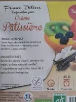 Mängden socker i Preparation Pour Creme Patissiere