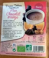 Mängden socker i Flan Chocolat Orange