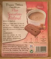 Mängden socker i Flan speculoos naturel