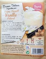 Mängden socker i Crème dessert vanille naturel