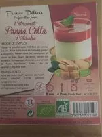 Mängden socker i Entremet Panna Cotta Pistache