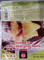 Mängden socker i Samossas végétariens surgelés