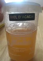 Mängden socker i Miel d'acacia Miel du jura