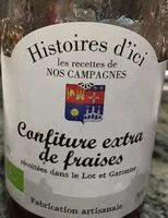 Mängden socker i Confiture extra de fraises