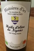 Mängden socker i Huile d'olive de Nyons