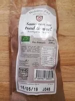 Mängden socker i Saucisson sec traditionnel