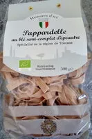 Mängden socker i Pappardelle au blé semi-complet d'épeautre