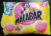 Mängden socker i Malabar - tutti frutti