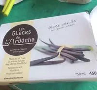 Mängden socker i Glace de l'ardeche vanille gousses entières