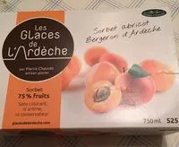 Mängden socker i Sorbet a l'abricot