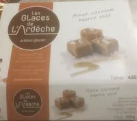 Mängden socker i Glace caramel beurre salé