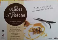 Mängden socker i Glace vanille noisettes caramélisées