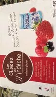 Mängden socker i Glace yaourt Areilladou coulis fruits rouges