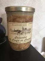 Mängden socker i Cassoulet au confit de canard 780g