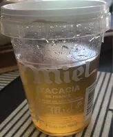 Mängden socker i Miel d'acacia de france