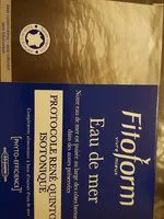 Mängden socker i Eau De Mer Isotonique - 30 Ampoules - Fitoform