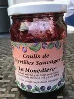 Mängden socker i Coulis de Myrtilles Sauvages La Monédière