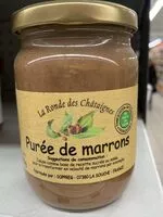 Mängden socker i Puree de marrons