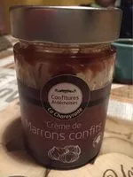 Mängden socker i Creme de marrons confits