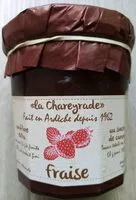 Mängden socker i Confiture de fraise "la Chareyrade"