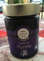 Mängden socker i Gelee de myrtille