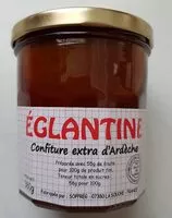 Mängden socker i Églantine confiture extra d'Ardèche