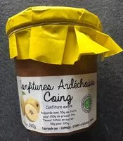 Mängden socker i Confitures Ardéchoises coing