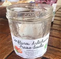 Mängden socker i Confiture fraise basalic