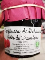 Mängden socker i Gelée de framboise