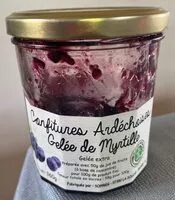Mängden socker i Gelée de Myrtille