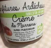 Mängden socker i Creme de marrons