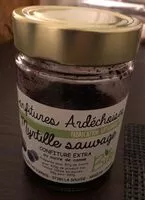 Mängden socker i Confitures de Myrtille Sauvage