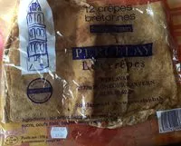 Mängden socker i 12 Crêpes Bretonnes faites main