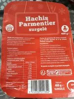 Mängden socker i Hachis Parmentier Surgelé