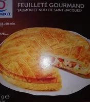 Mängden socker i Feuilleté gourmand saumon et St Jacques