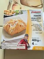 Mängden socker i Paniers feuilletes saint-jacques