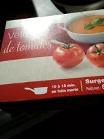 Mängden socker i Velouté de tomates